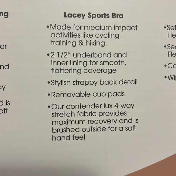 balance collection buttery soft brown leggings, sports bra, booty bands - Picture 4 of 10